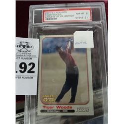 2001 Tiger Woods Trading Card