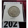 Image 1 : 1963 Silver Ben Franklin Half Dollar