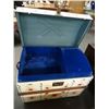 Image 2 : Floral Painted Steamer Chest