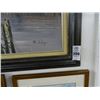 Image 2 : Framed Oil On Canvas "Boats" Signed Marc Chegall