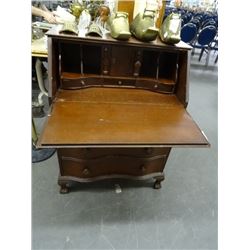 Mahogany Drop Front Desk