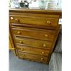 Image 1 : Carolina Oak 5-Drawer Dresser