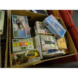 Box Lot of Model Airplane