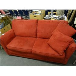 Red Micro Fiber Sofa