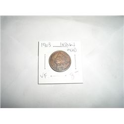 1903 INDIAN HEAD PENNY-RED BOOK VALUE $8.00+ *NICE EARLY VERY FINE GRADE* INDIAN HEAD PENNY!! COIN C