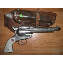 VINTAGE NICHOLS STALLION 45 MARK II TOY GUN SELLING ON EBAY FOR $270.00 WITH 8 BIDS AND 6 DAYS LEFT