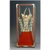 Image 1 : Property from a Prominent Baltimore Collection Korean Turquoise Glass Jeweled 24-Karat...