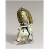 Image 1 : Indian Verdigris Bronze Figure of Varaha Mounted on a Boar 18th-19th Century Height: 7-1/2...