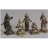 Image 1 : Group of Fifteen Indian Folk Bronze Figures of Parvati 15th-19th Century Including both sta...