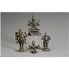 Image 1 : Group of Twelve Indian Folk Bronze and Copper Alloy Figures of Vishnu Circa 1900 Including...
