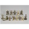 Image 1 : Collection of Twenty-Six Indian Miniature Folk Bronze Figures of Deities 18th-19th Century ...