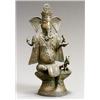 Image 1 : Bastar Bronze Figure of Ganesha Circa 1900 Height: 13-1/2 in (34.3 cm) $500 - $700...