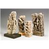 Image 1 : Group of Four South Indian Wood Carvings 18th-19th Century Consisting of three depicting Kr...