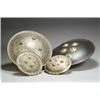 Image 1 : Group of Seven Indo-Persian Shields (Sipar/Dhal) 19th Century Consisting of one steel with...