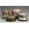 Image 1 : Group of Seven Ottoman Copper Food Containers 19th-Early 20th Century Including some emboss...