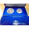 Image 2 : 1986-S STATUE OF LIBERTY 2 COIN PROOF SET ORIGINAL US MINT PACKAGING