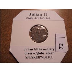 360-363 A.D. JULIAN II ANCIENT COIN