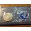 Image 2 : 1972-S  IKE SILVER DOLLAR UNCIRCULATED (BLUE PACK)
