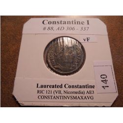 306-337 A.D. CONSTANTINE I ANCIENT COIN VERY FINE