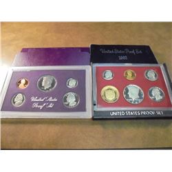 1982 & 1984 US PROOF SETS (WITH BOXES)