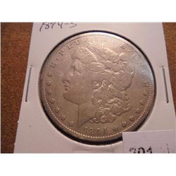 1894-S MORGAN SILVER DOLLAR BETTER DATE COIN