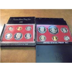 1979 & 1981 US PROOF SETS (WITH BOXES)