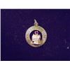 Image 1 : KINGS CASTLE NEVADA GOLD PENDANT 1.7 GRAMS 14KT GOLD WITH RED STONE