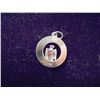 Image 2 : KINGS CASTLE NEVADA GOLD PENDANT 1.7 GRAMS 14KT GOLD WITH RED STONE