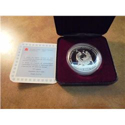 1988 CANADA IRON WORKERS SILVER DOLLAR PROOF ORIGINAL ROYAL CANADIAN MINT PACKAGING