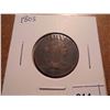 Image 1 : 1803 US HALF CENT