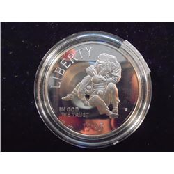 1995-S CIVIL WAR PROOF SILVER DOLLAR