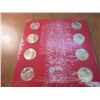 Image 2 : 2009 P & D US MINT PRESIDENTIAL DOLLAR UNC SET 8 COINS, SEALED ORIGINAL US MINT PACKAGING