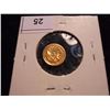 Image 2 : 8-10 KT. GOLD JOHN ROBERT KENNEDY MINI MEDAL