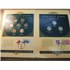 Image 1 : 1 CENT & 5 CENT COIN & STAMP SETS 1 CENT CONTAINS: INDIAN HEAD CENT,  1909 VDB LINCOLN CENT AND 5 OT