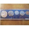 Image 2 : 1966 US SPECIAL MINT SET WITHOUT BOX 40% SILVER JOHN F. KENNEDY HALF DOLLAR