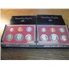 Image 1 : 1980 & 1981 US PROOF SETS (WITH BOXES)
