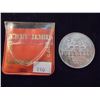 Image 2 : 1973 ISRAEL SILVER 5 LIROT PROOF ORIGINAL MINT PACKAGING