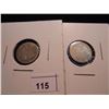 Image 1 : 1853 & 1856 SEATED LIBERTY HALF DIMES