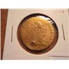 Image 1 : 1701 10KT GOLD COIN 3.8 GRAMS HOLED
