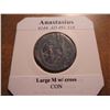 Image 2 : 491-518 A.D. ANASTASIUS ANCIENT COIN