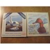 Image 1 : 1986 & 1989 CANADA WILDLIFE HABITAT CONSERVATION STAMPS, $11.50 FACE, MINT UNUSED