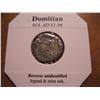 Image 2 : SILVER 81-96 A.D. DOMITIAN ANCIENT COIN