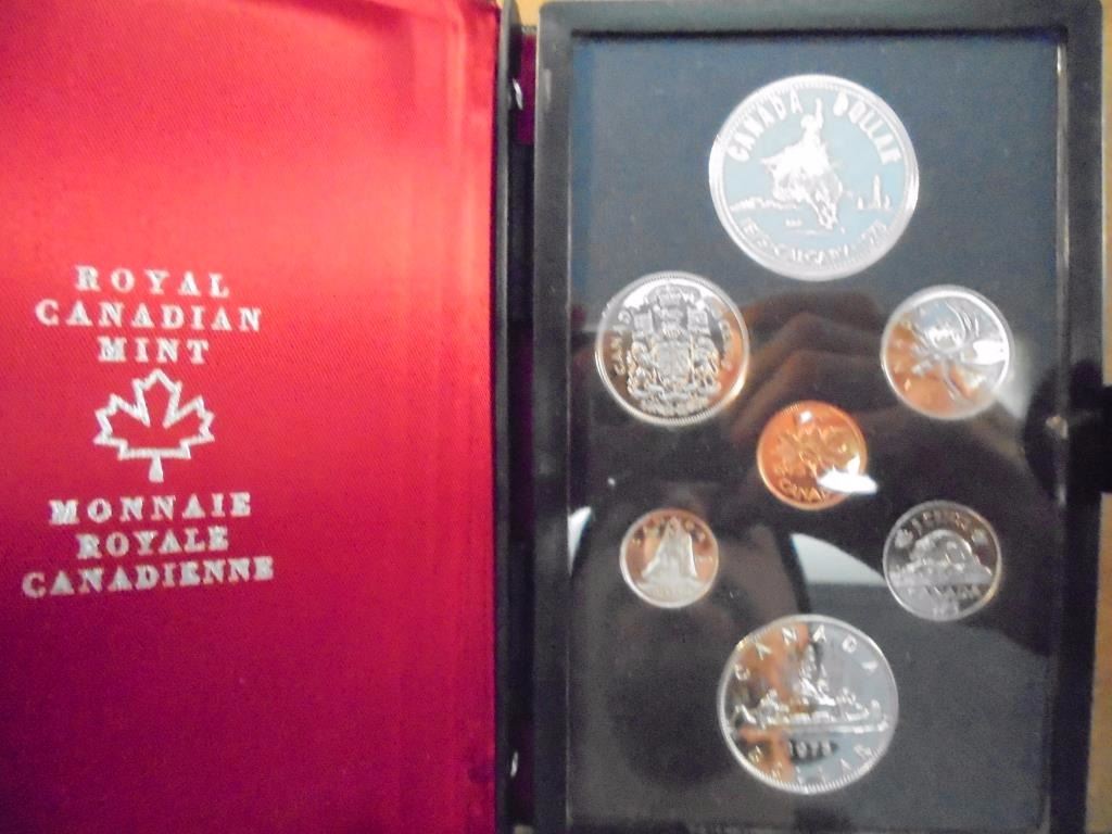 Canada 1975 Calgary Double Dollar Set