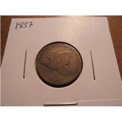1857 FLYING EAGLE CENT