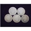 Image 1 : 1905,09,11,14 & 16 BARBER DIMES