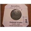 Image 1 : 383-408 A.D. ARCADIUS ANCIENT COIN FINE