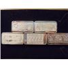Image 1 : 5 SILVER INGOTS EACH GAURANTEED TO HAVE 15 GRAINS OF .999 SILVER