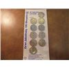 Image 1 : 10-TRADE COINS FROM ISRAEL Z. JABOTINSKY 100 SHEQALIM, ORIGINAL MINT PACKAGING