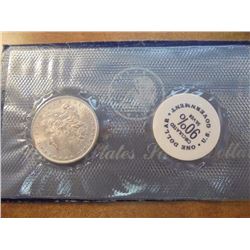 HARD TO FIND 1904-O MORGAN SILVER DOLLAR GSA SOFT PACK WITH ENVELOPE