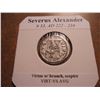 Image 2 : SILVER 222-234 A.D. SEVERUS ALEXANDER ANCIENT COIN FINE
